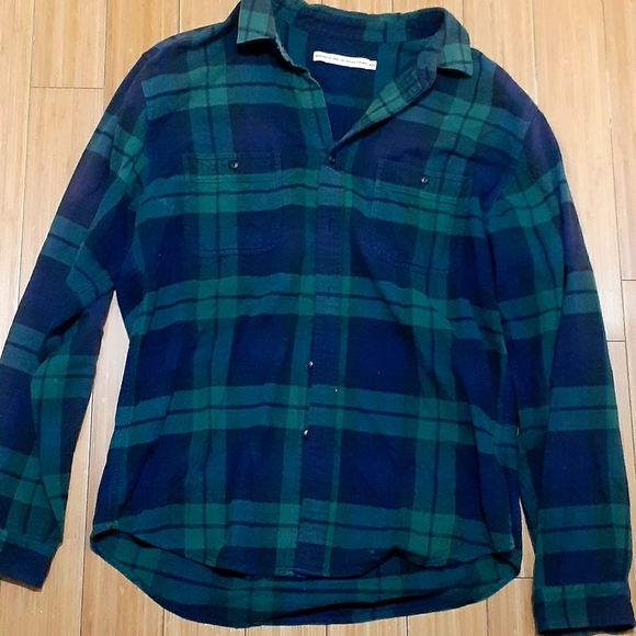 Green/Blue Flannel - Picture 1 of 2